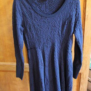 Women's Dress Simply Vera Wang Dark Blue Size Large, very good condition